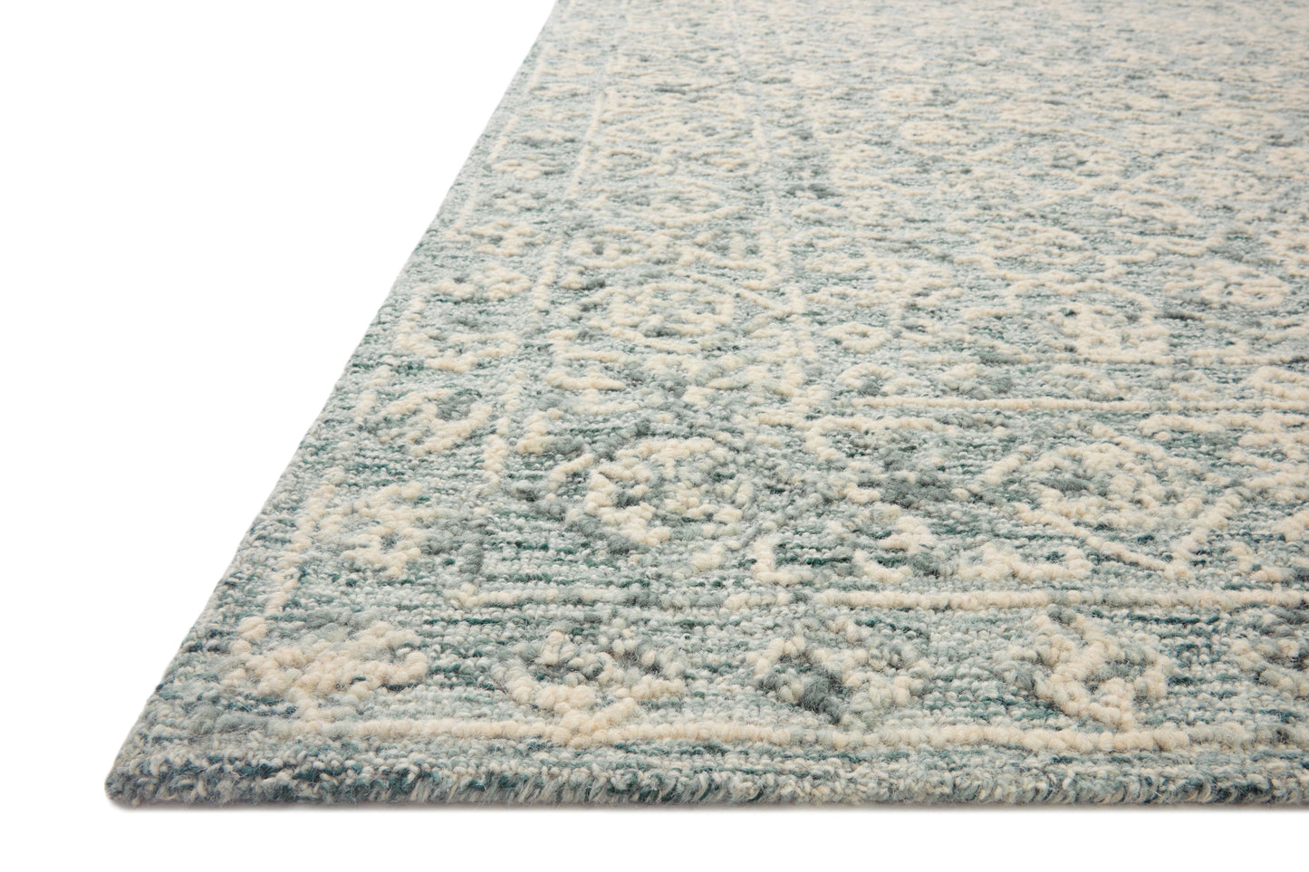 Loloi Cecelia Ocean / Ivory 5'-0" x 7'-6" Area Rug