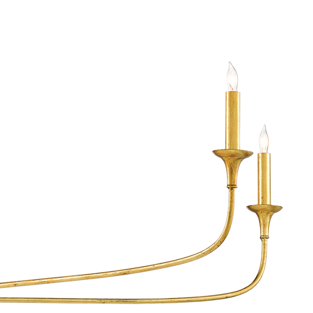 Nottaway Large Gold Chandelier