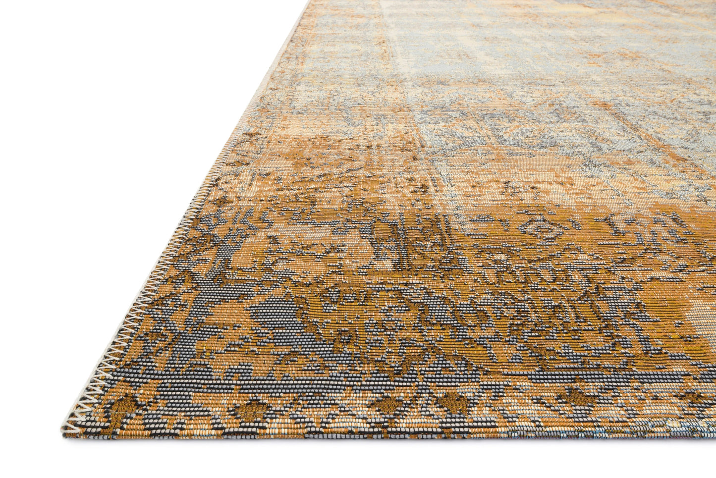 Loloi Mika Ant. Ivory / Copper 18" x 18" Sample Rug