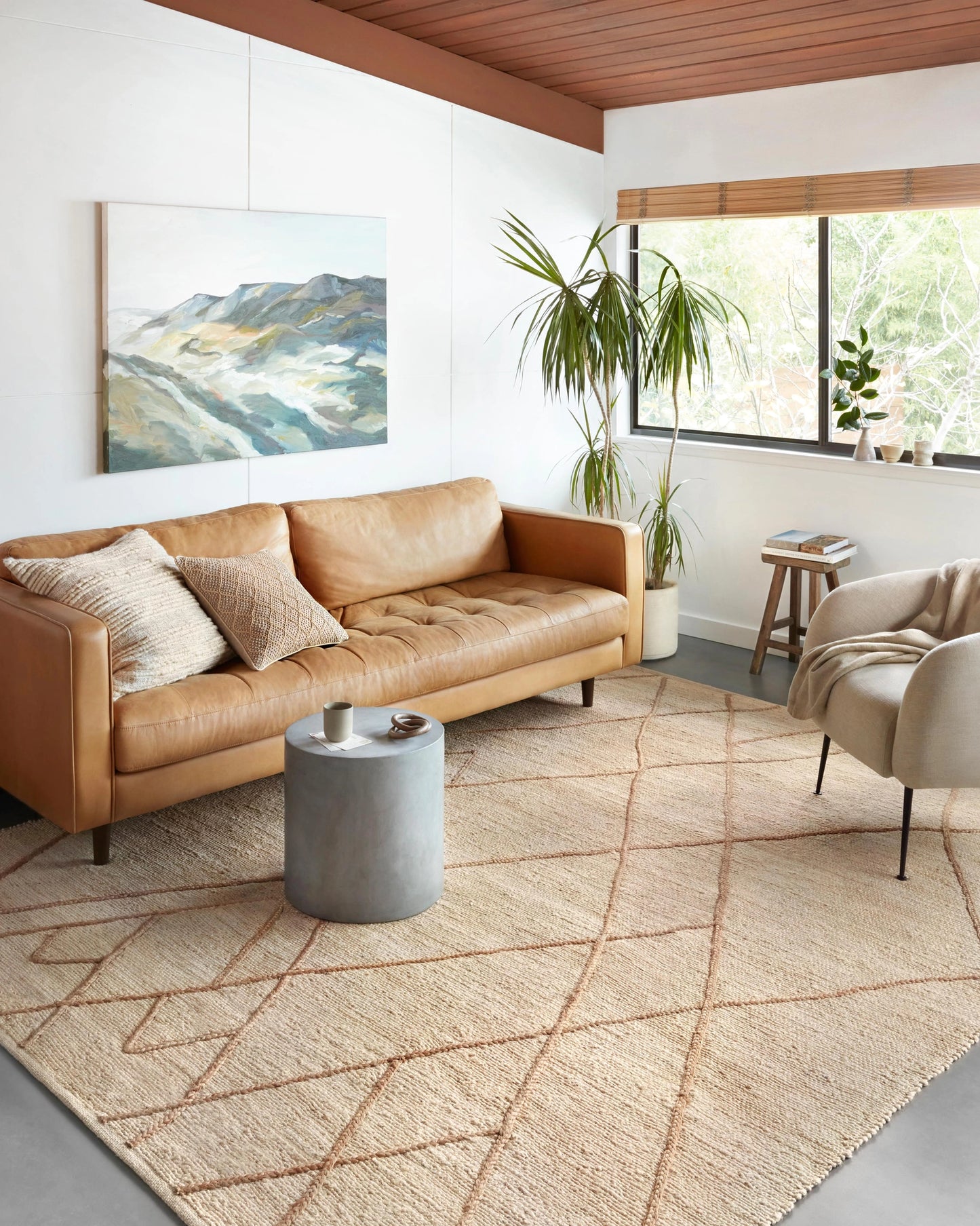 Loloi Bodhi Ivory / Natural 2'-3" x 3'-9" Accent Rug