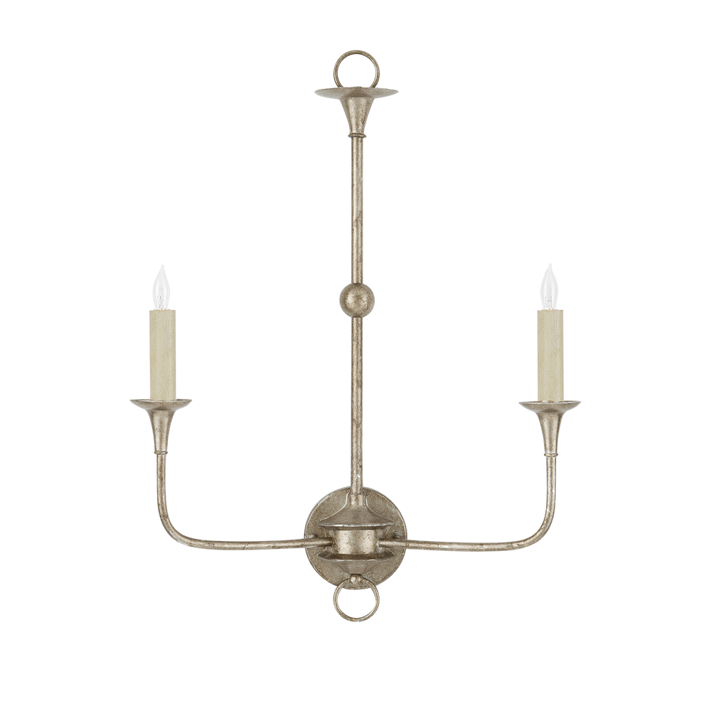 
                      
                        Nottaway Bronze Double-Light Wall Sconce
                      
                    