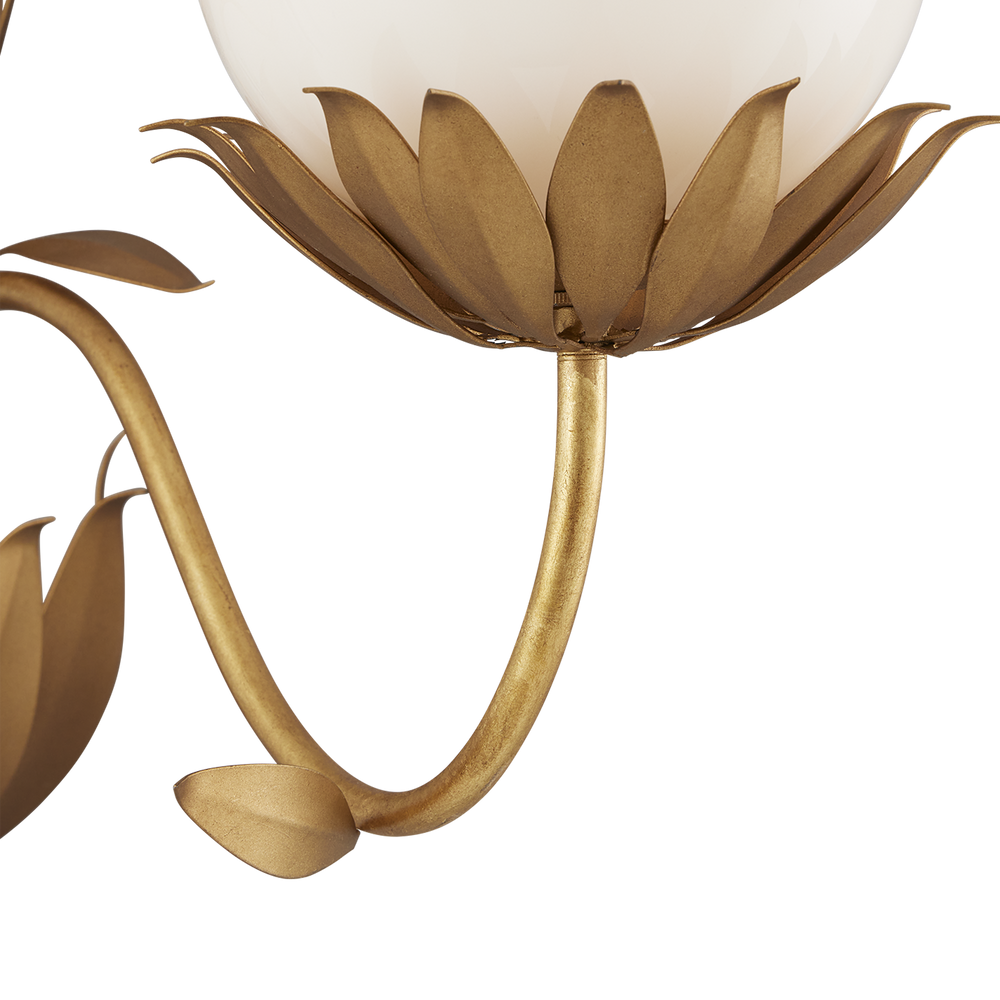 Mirasole Gold Wall Sconce