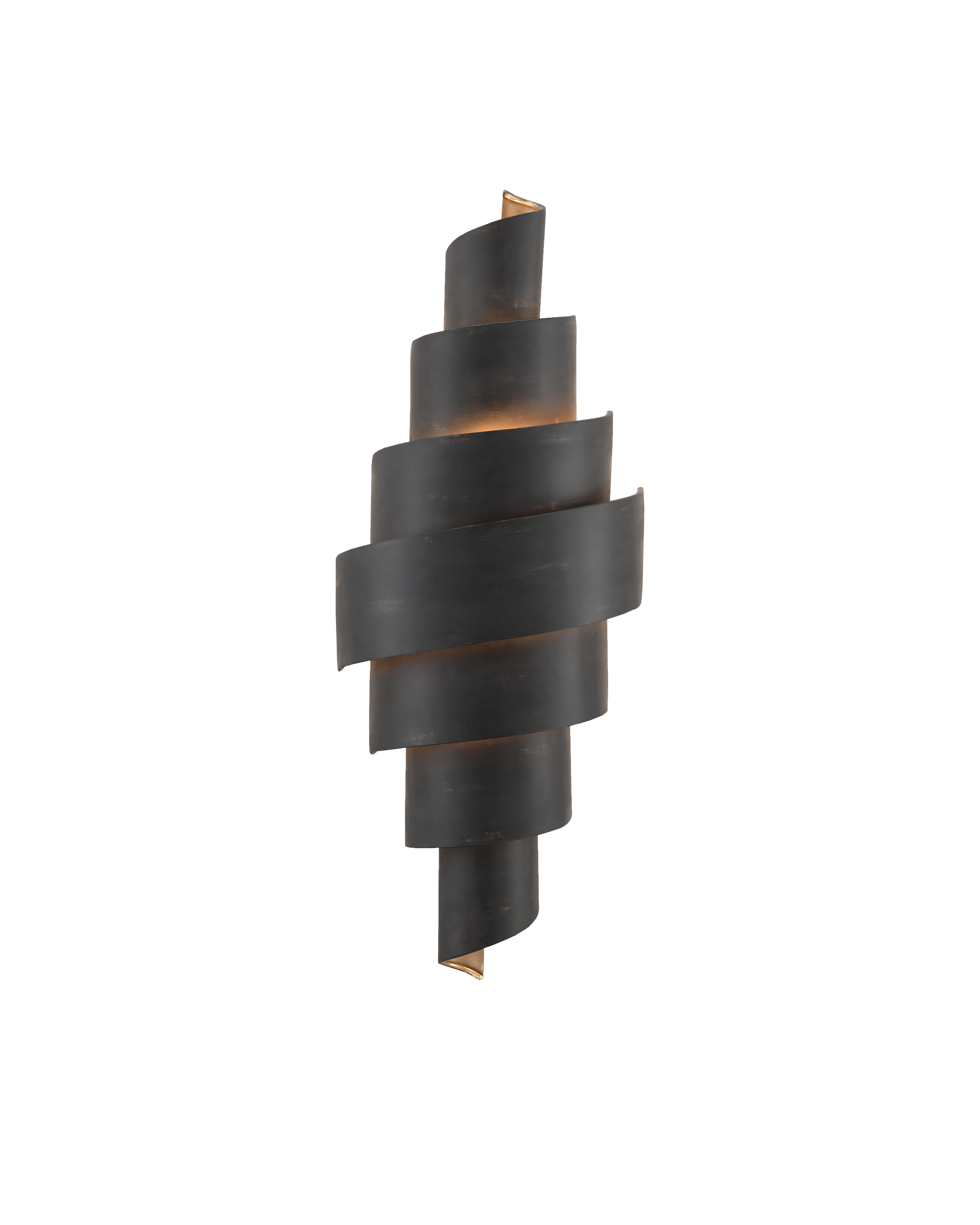Chiffonade Black Wall Sconce - Thumbnail 2