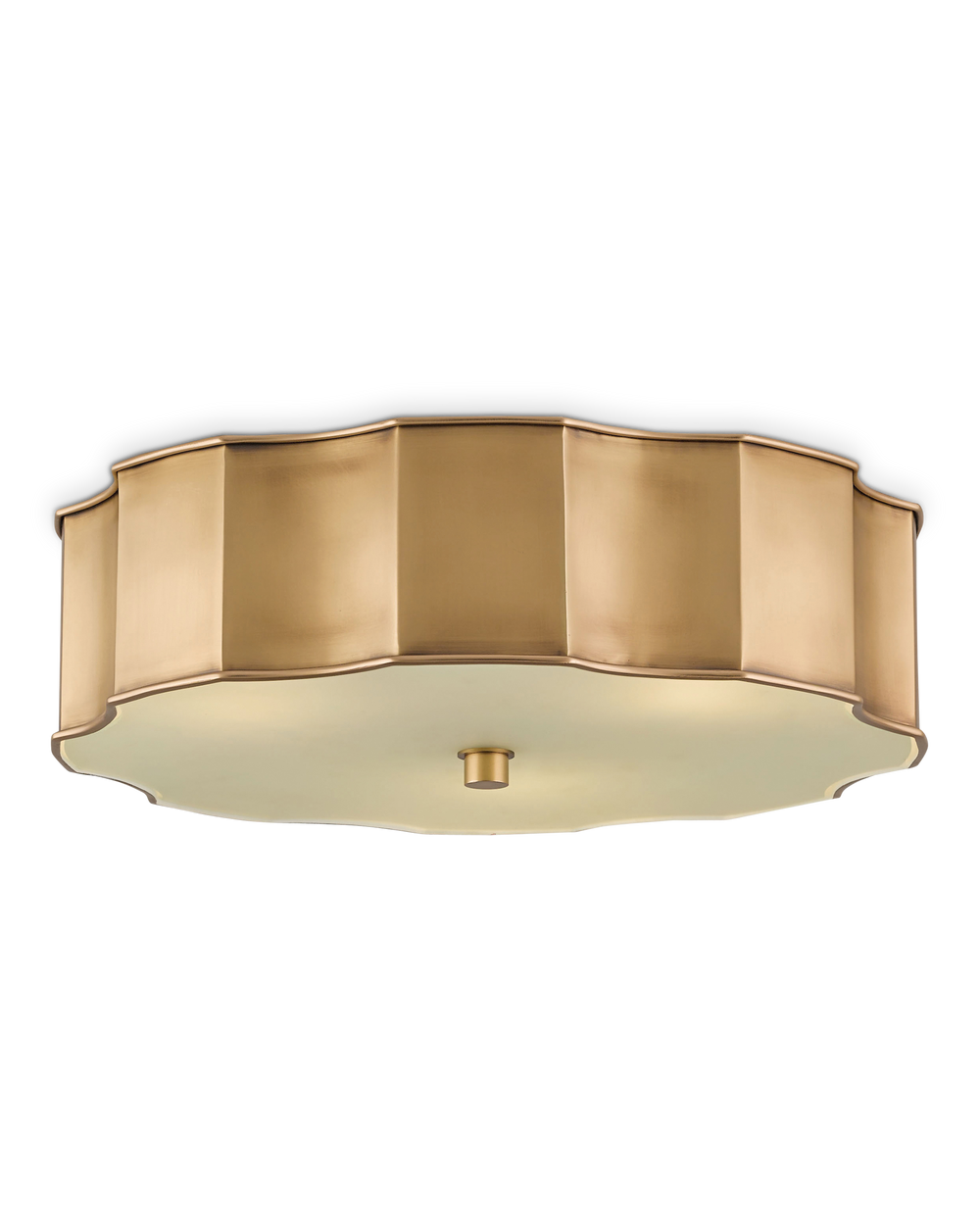 Wexford Brass Flush Mount