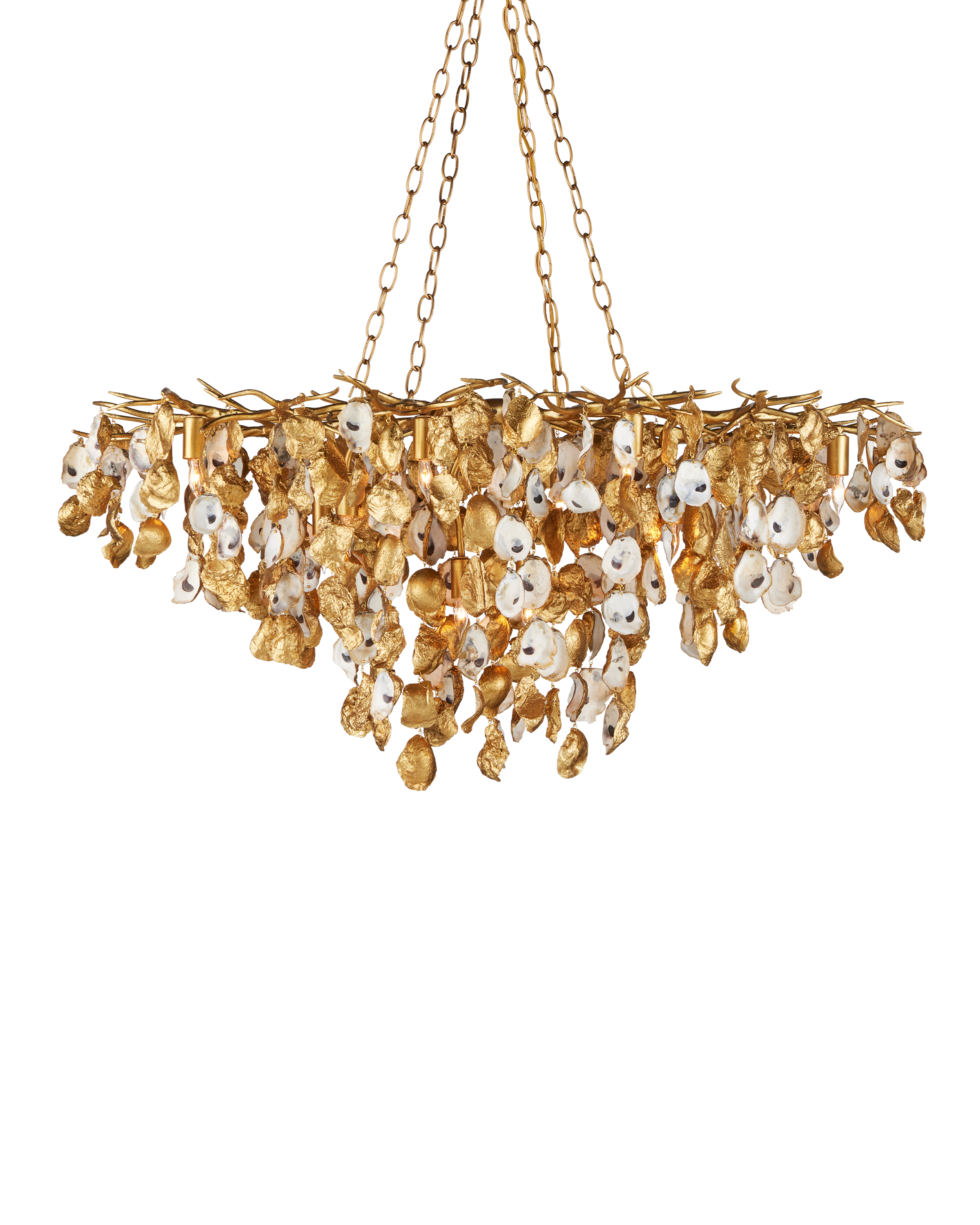 Lucullan Gold Chandelier - Thumbnail 2