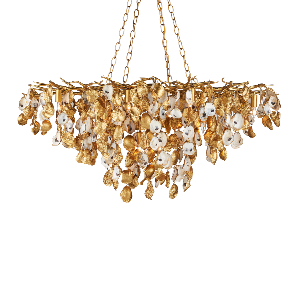 Lucullan Gold Chandelier