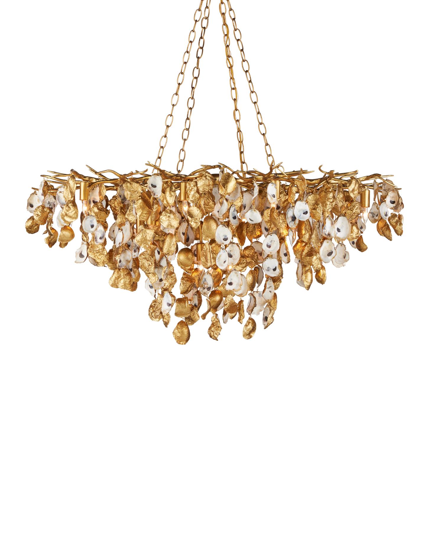 Lucullan Gold Chandelier