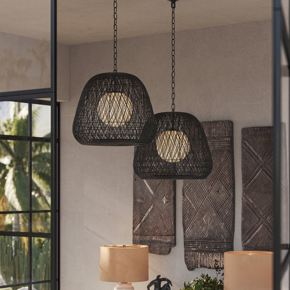 
                      
                        Osbert Black Pendant
                      
                    