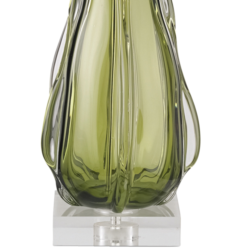 Zephyr Green Table Lamp