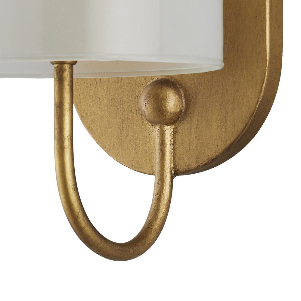 Glacier Brass Wall Sconce