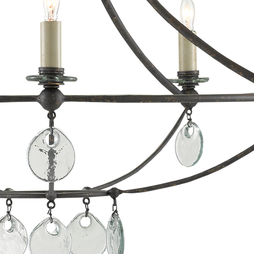 Novella Small Black Chandelier