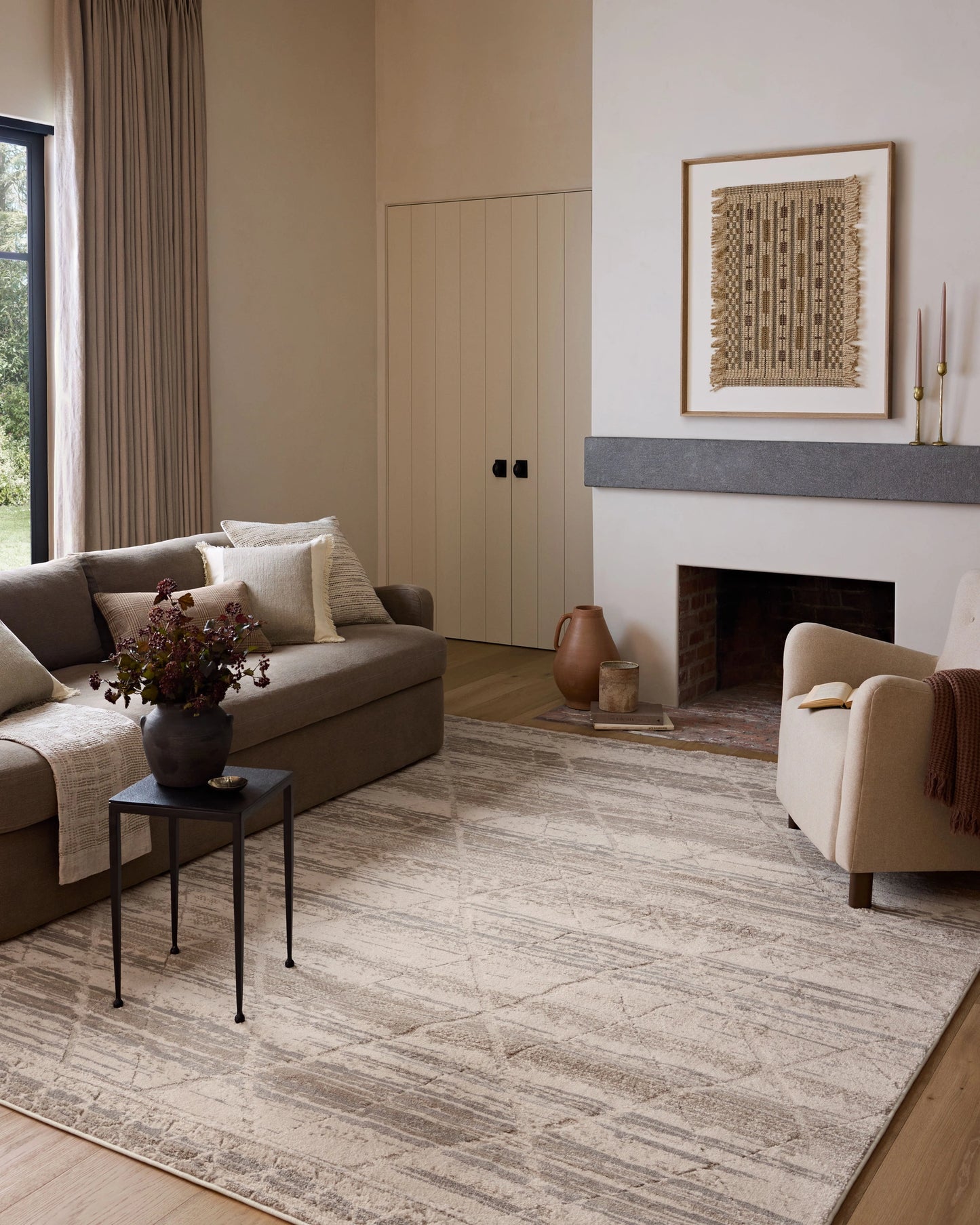 Amber Lewis x Loloi Monty Ivory / Natural 9'-2" x 13' Area Rug