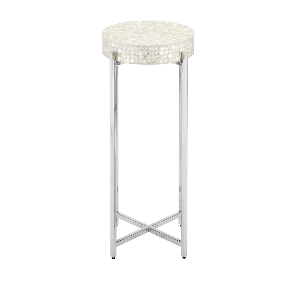 
                      
                        Gerri Dot Mother of Pearl Drinks Table
                      
                    