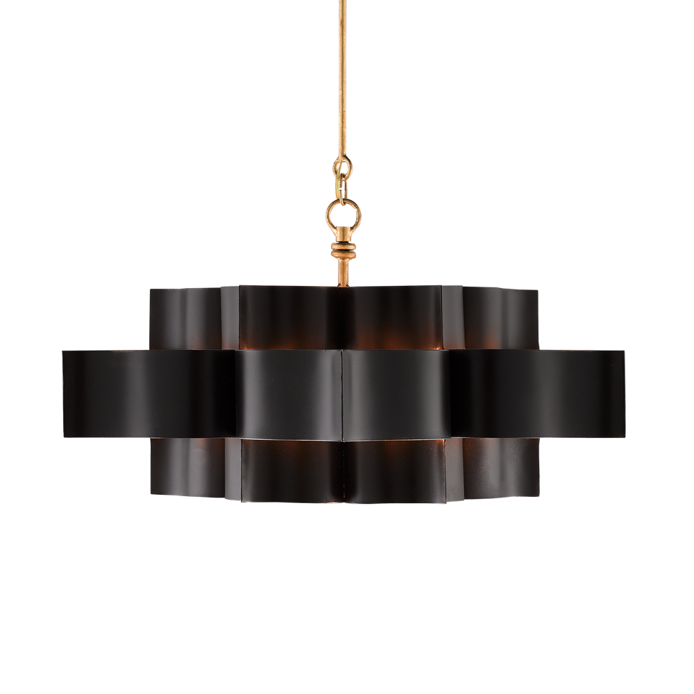 
                      
                        Grand Lotus Large Black Chandelier
                      
                    