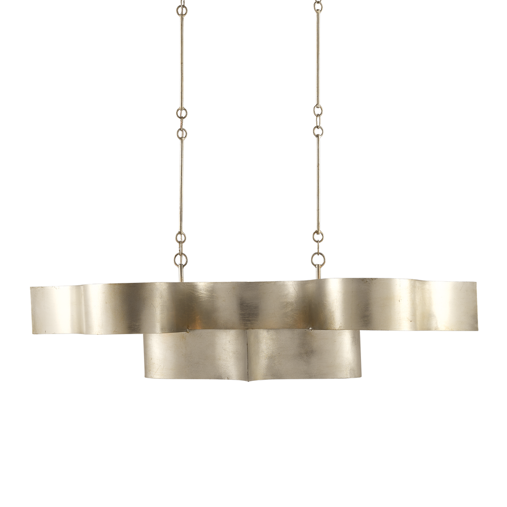 
                      
                        Grand Lotus Oval Silver Chandelier
                      
                    
