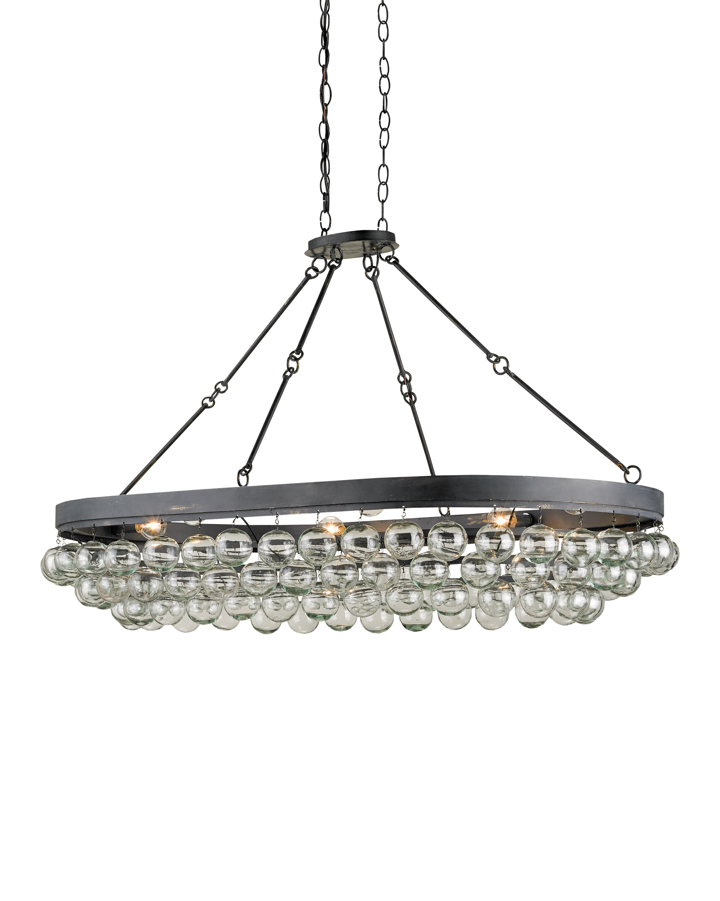 Balthazar Oval Chandelier - Thumbnail 3
