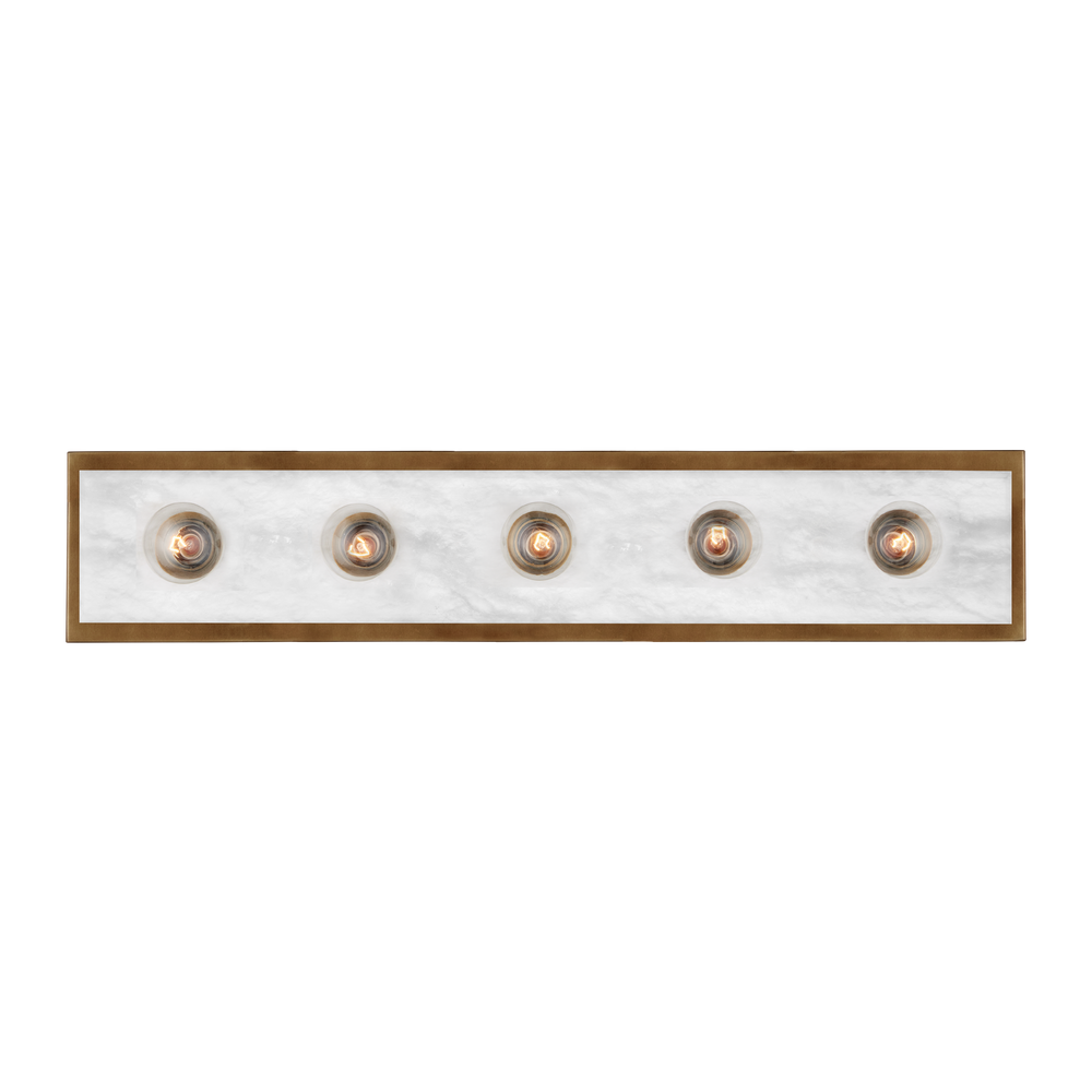 Berdine Large Brass Wall Sconce.