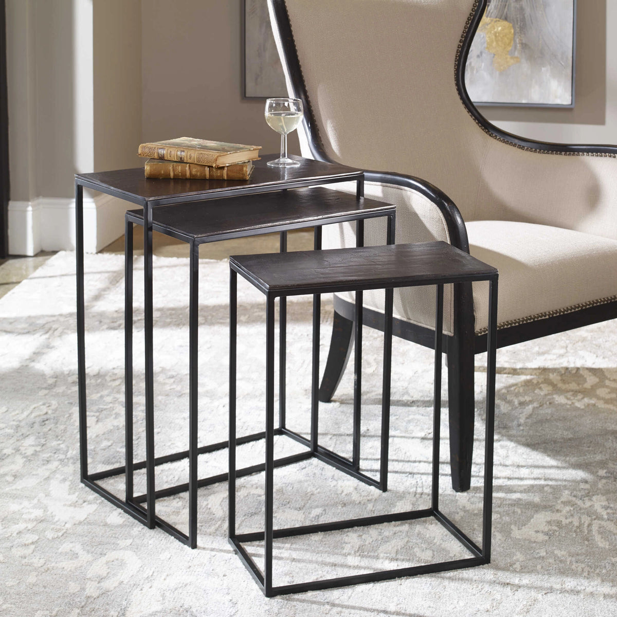 Coreene Nesting Tables Set/3