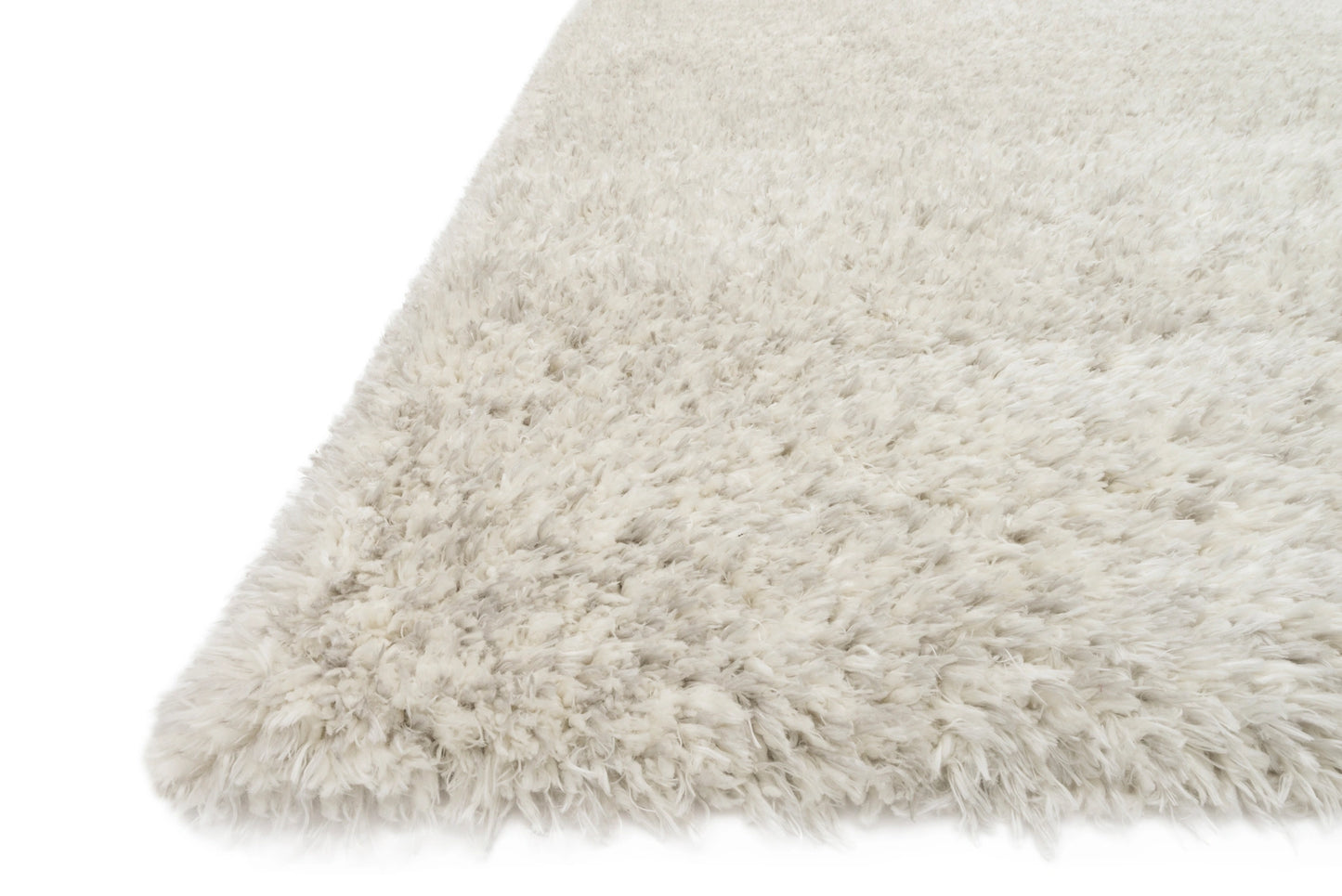 Loloi Kayla Shag Lt Grey 2'-2" x 4' Accent Rug
