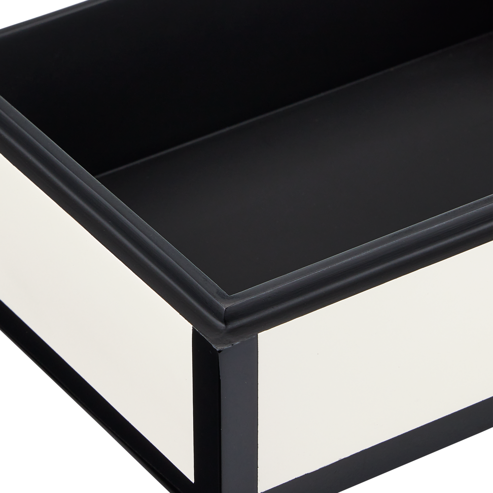 
                      
                        Ivory Lacquer Box Set of 2.
                      
                    