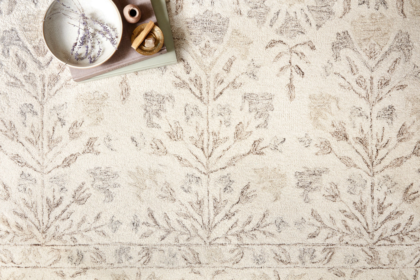 Loloi Norabel Ivory / Neutral 7'-9" x 9'-9" Area Rug