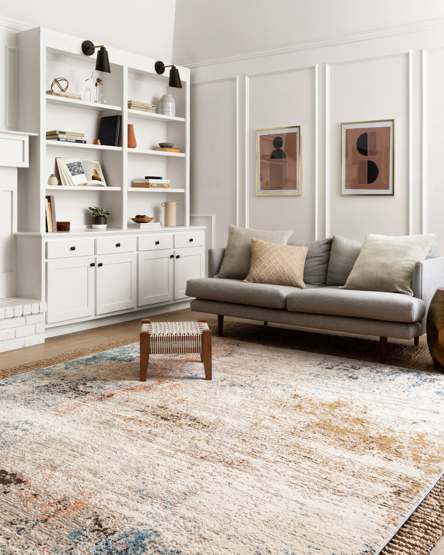 Loloi Alchemy Ivory / Multi 2'-8" x 4' Accent Rug