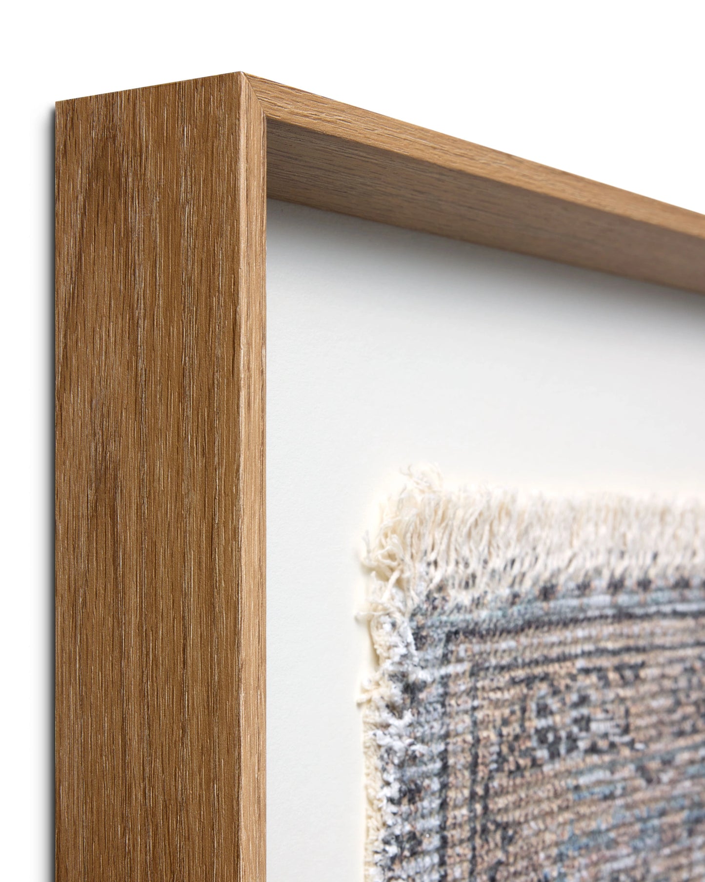 Loloi Veranasi Blue / Beige 2'-9" x 3'-3" Wall Art