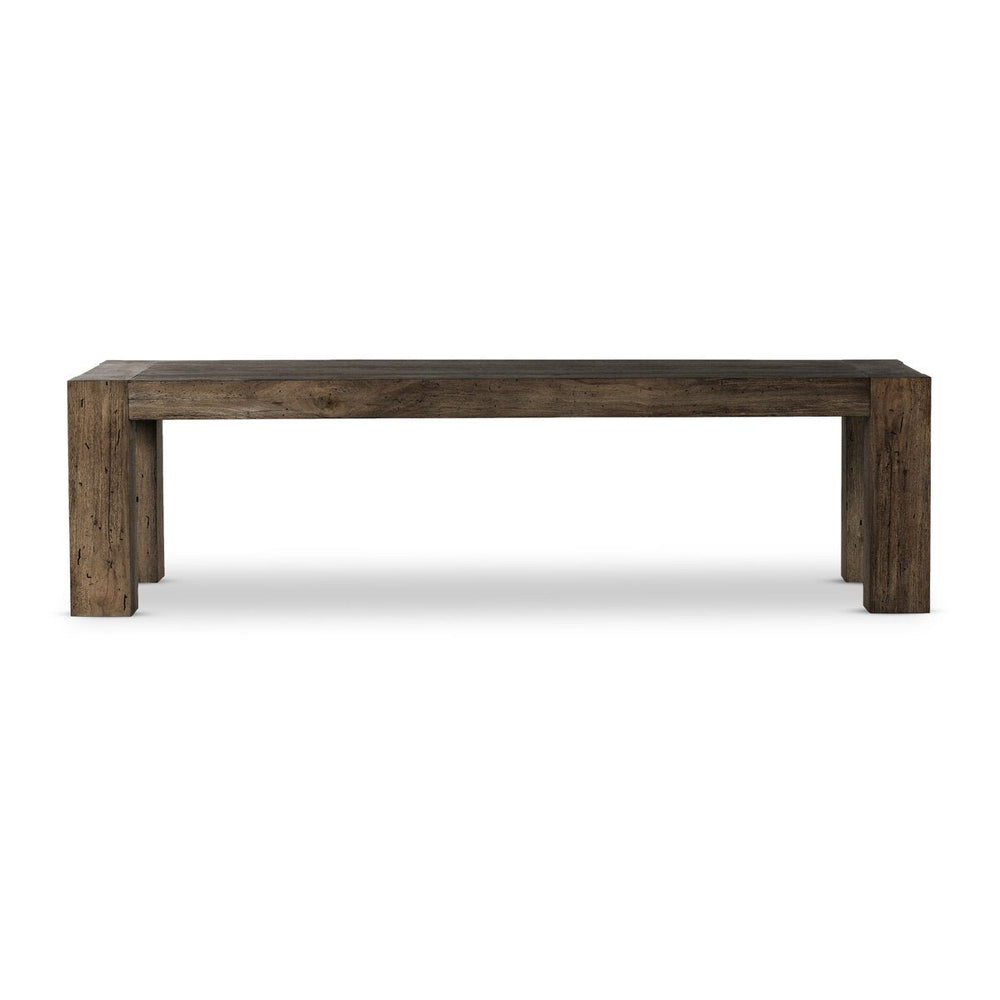 Abaso 108" Dining Table - Ebony Rustic Wormwood Oak - #shop_name Dining & Kitchen Tables