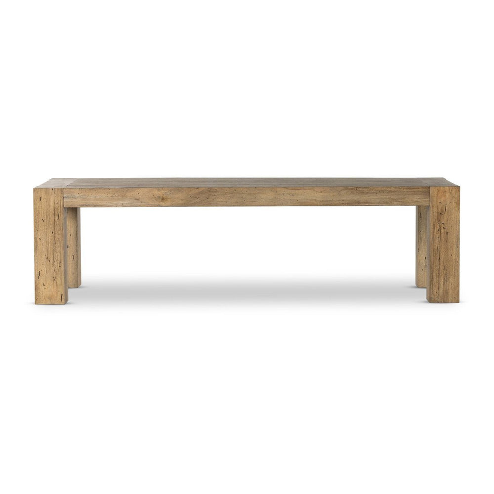 Abaso 108" Dining Table - Rustic Wormwood Oak - #shop_name Dining & Kitchen Tables