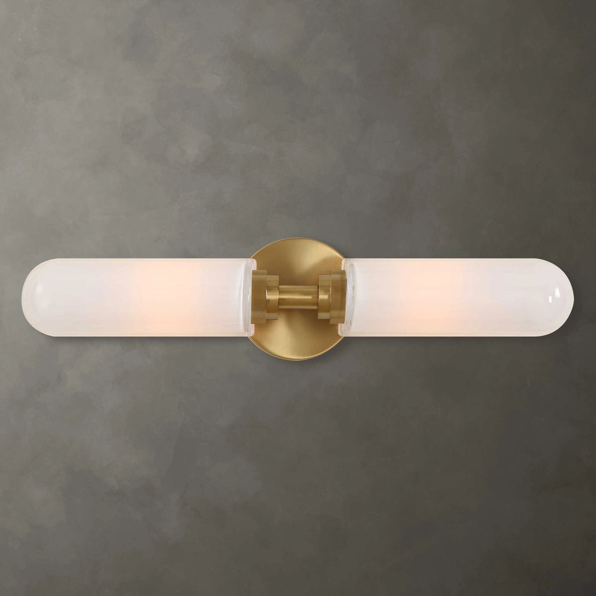 Wellsville 2 Lt Brass Sconce