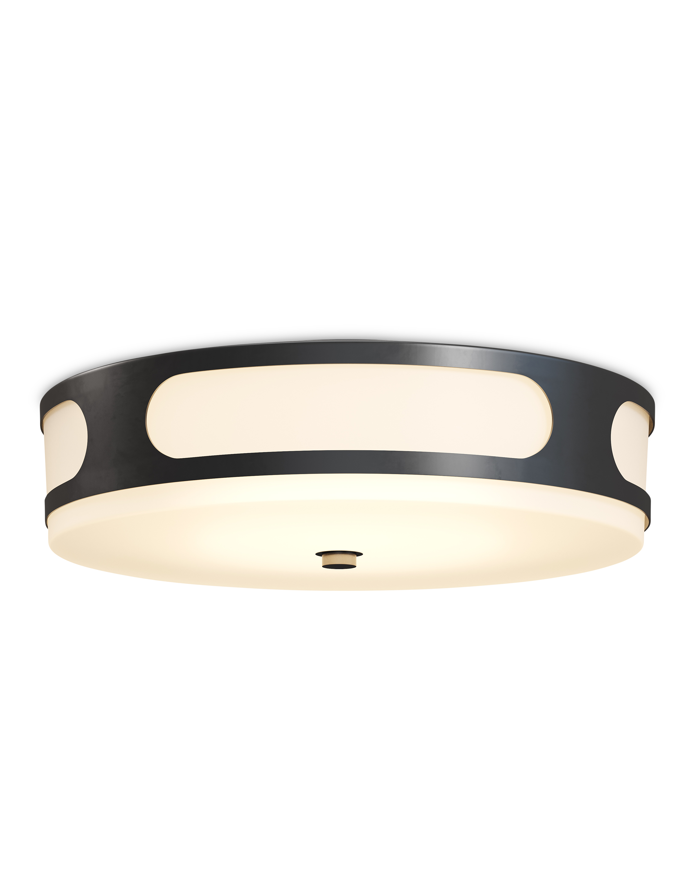 Currey & Company Swale Outdoor Flush Mount