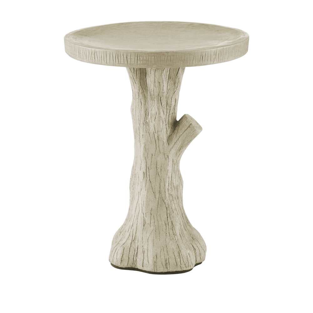 
                      
                        Faux Bois Medium Bird Bath.
                      
                    
