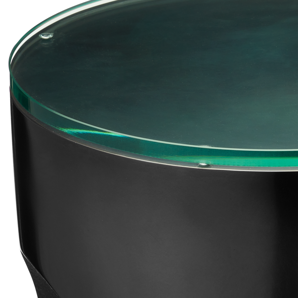 Lemy Black Drinks Table