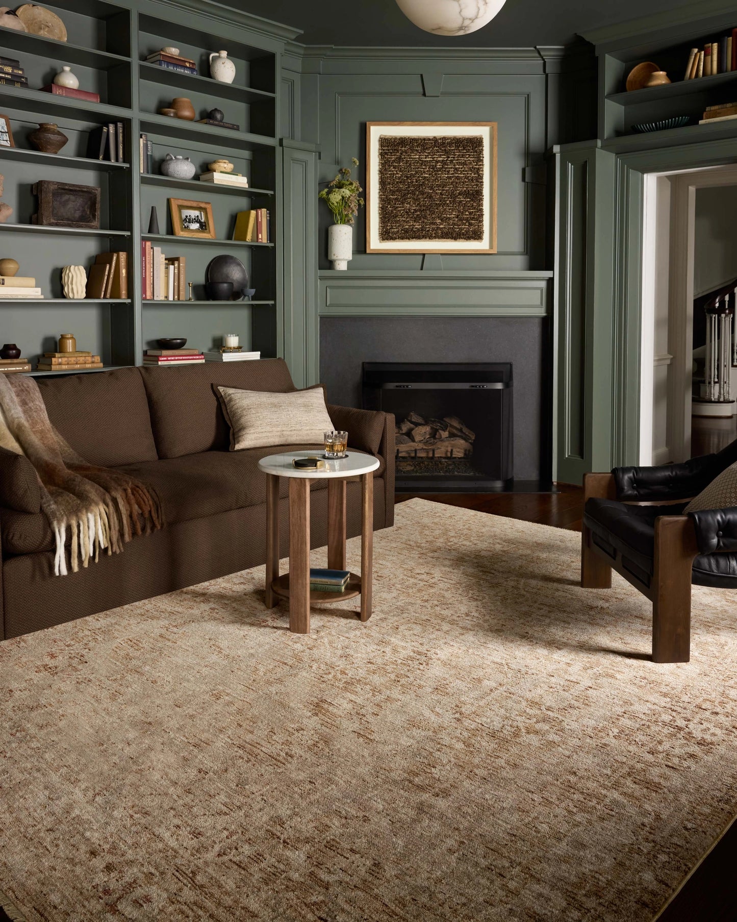 Loloi Newman Wheat / Natural 6'-7" x 9'-10" Area Rug