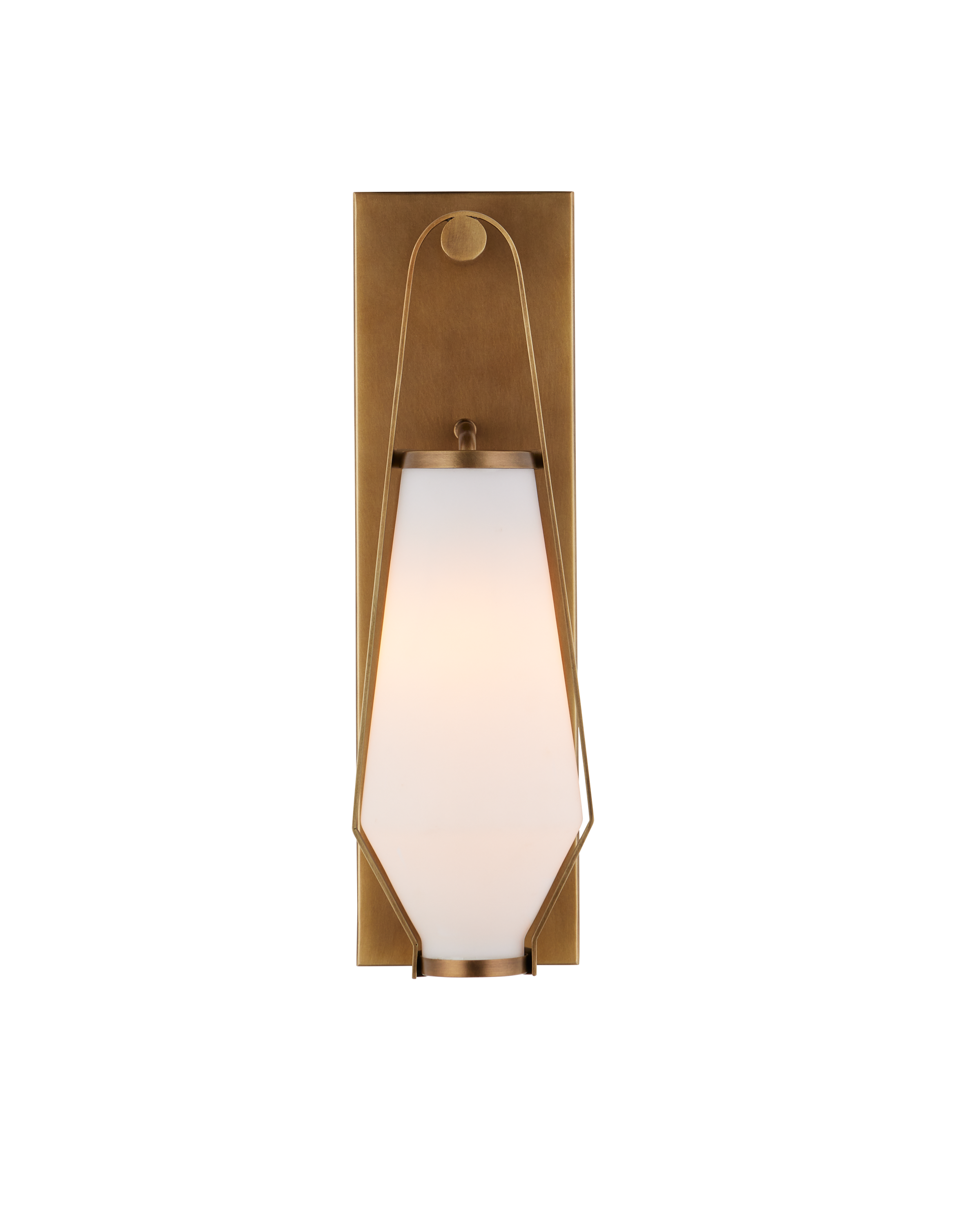 Brompton Brass Bath Wall Sconce