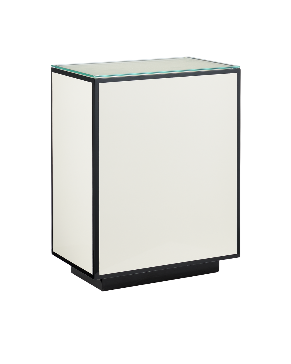 Ivory Lacquer Side Table