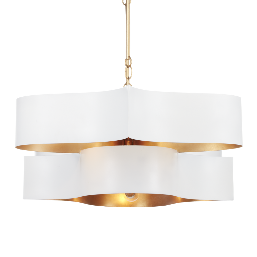 
                      
                        Grand Lotus Oval White Chandelier
                      
                    