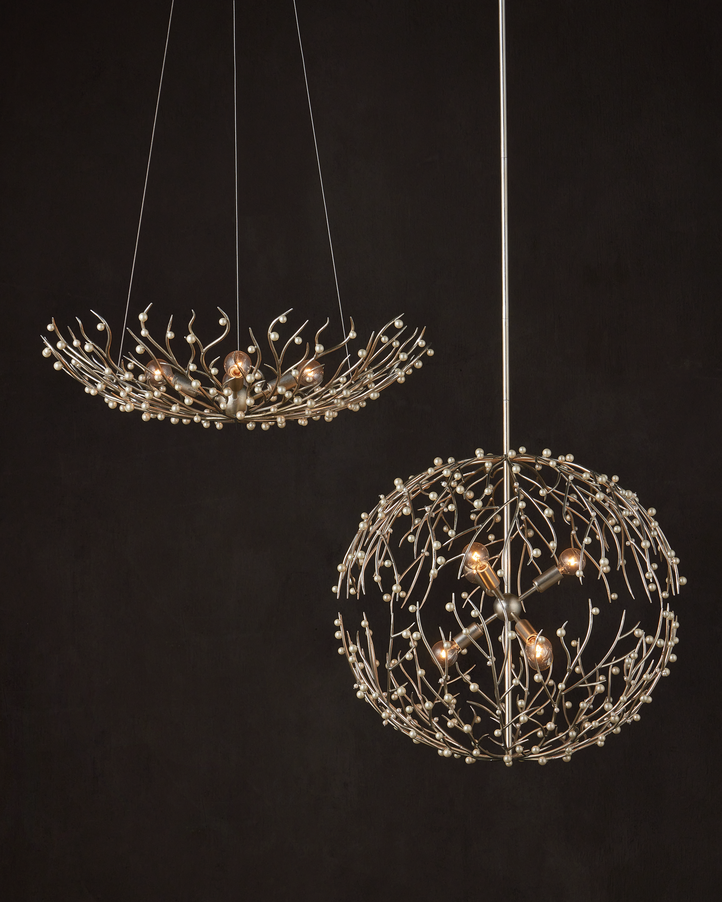 Shinju Pearl Orb Chandelier - Thumbnail 4