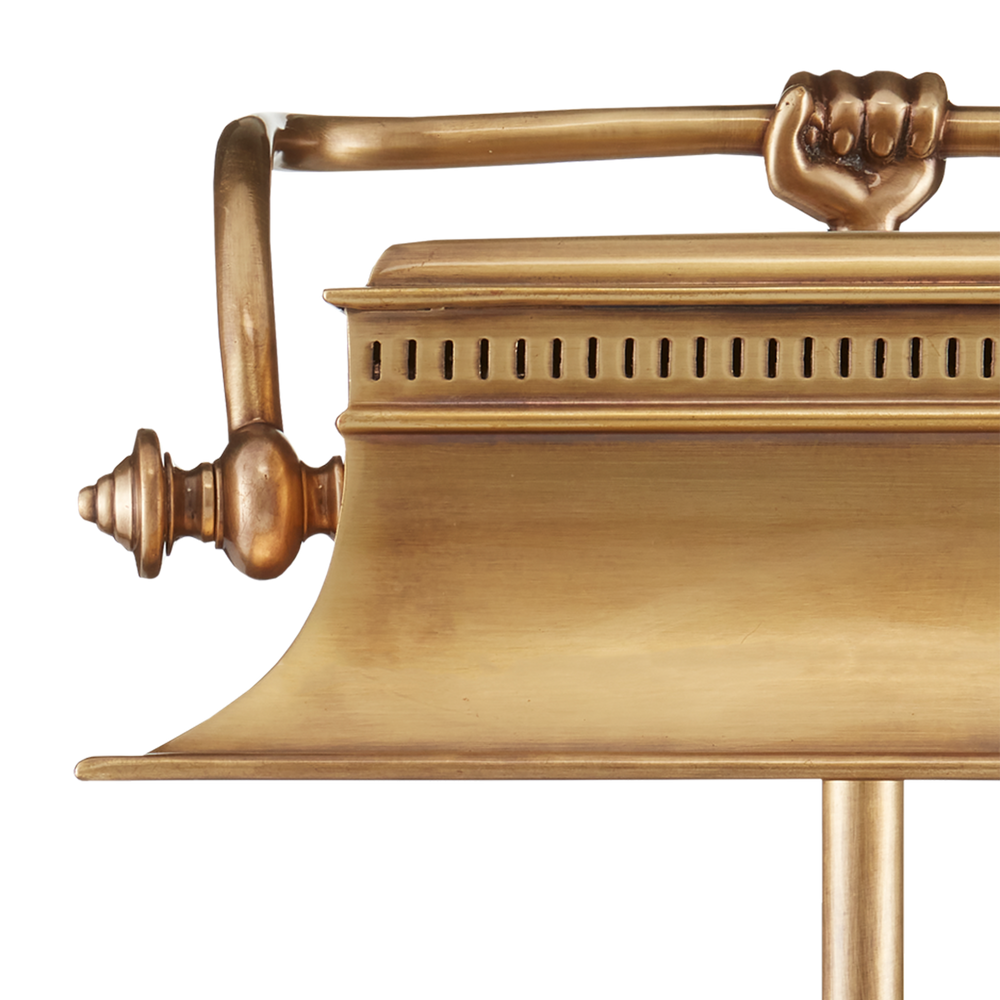 Malvasia Brass Desk Lamp.