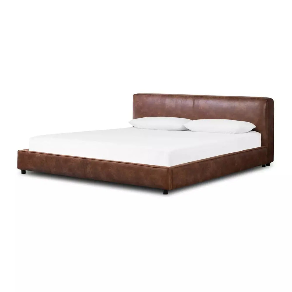 
                      
                        Aidan King Bed - Vintage Tobacco - #shop_name Beds & Bed Frames
                      
                    