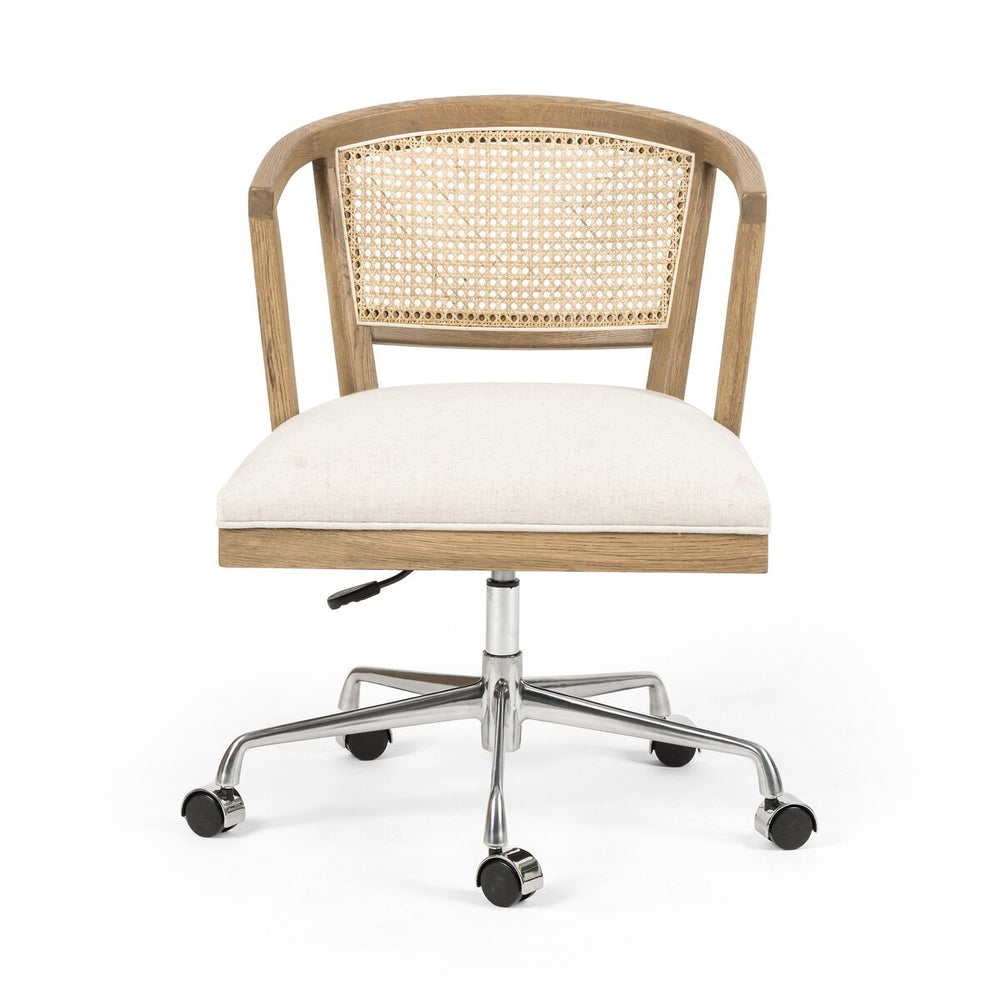 Alexa Desk Chair - Savile Flax