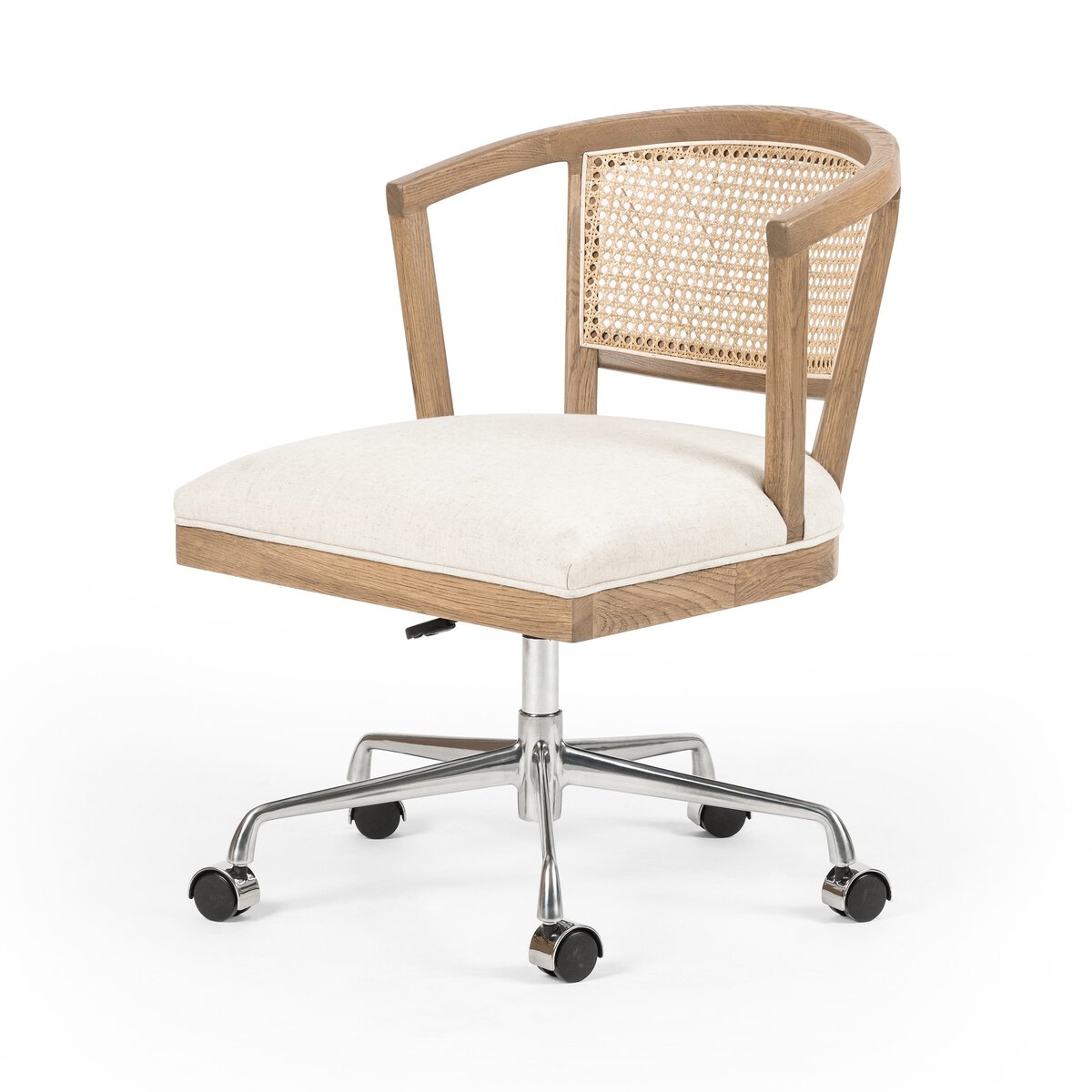 Alexa Desk Chair - Savile Flax