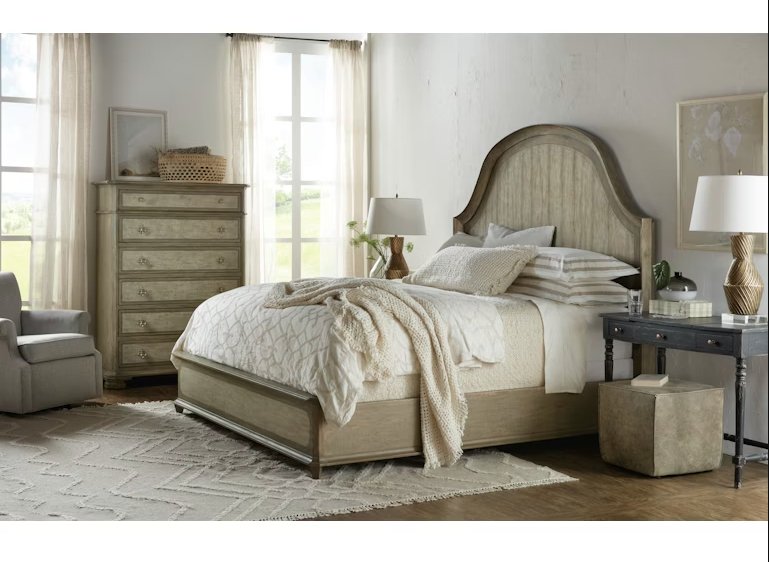 
                      
                        Alfresco Lauro King Panel Bed with Metal - #shop_name Beds
                      
                    