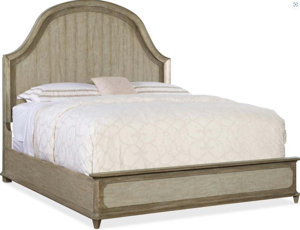 Alfresco Lauro King Panel Bed with Metal - #shop_name Beds