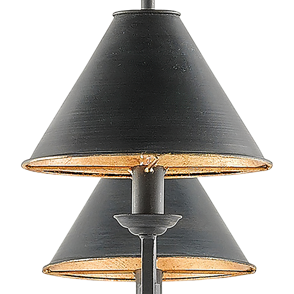 Prosperity Black Rectangular Chandelier