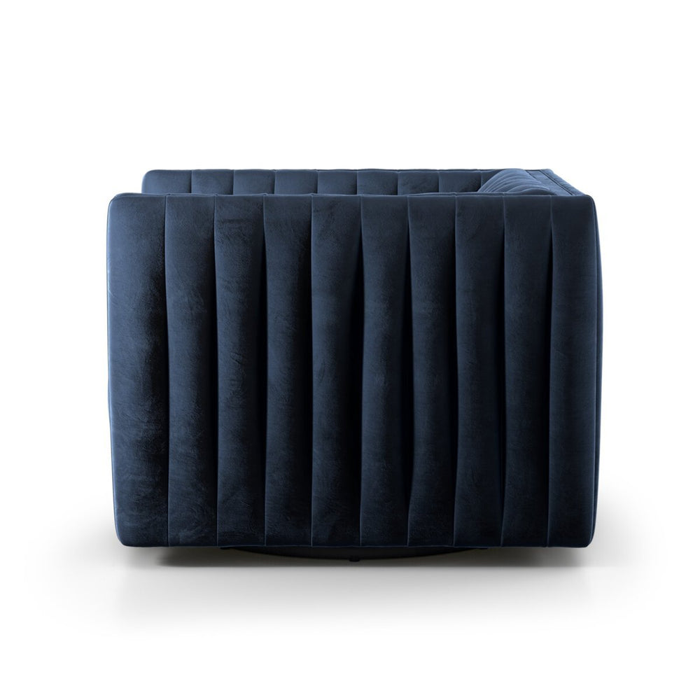 
                      
                        Augustine Swivel Chair - Sapphire Navy - #shop_name Swivel Chairs
                      
                    