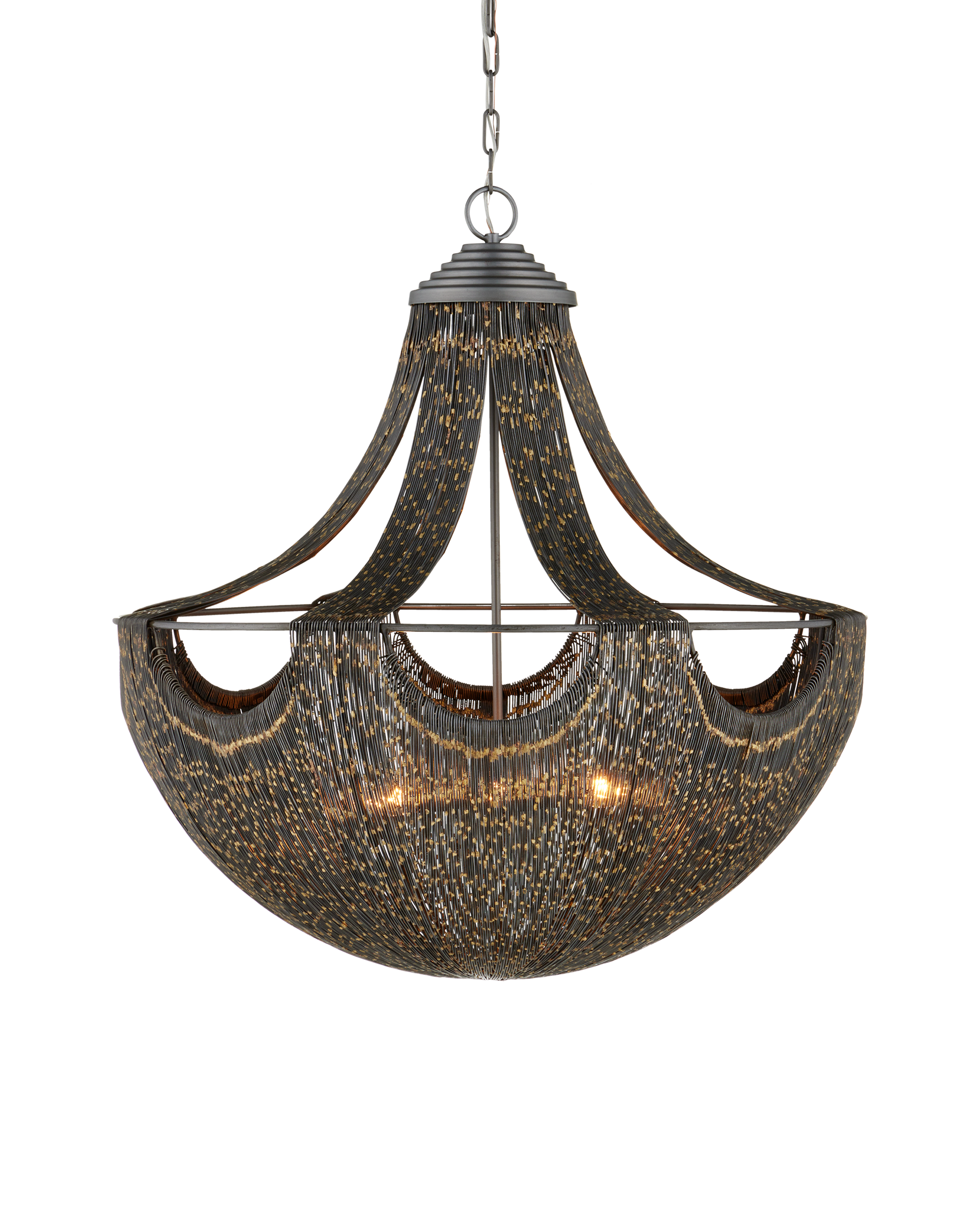 Currey & Company Eduardo Chandelier - Thumbnail 5