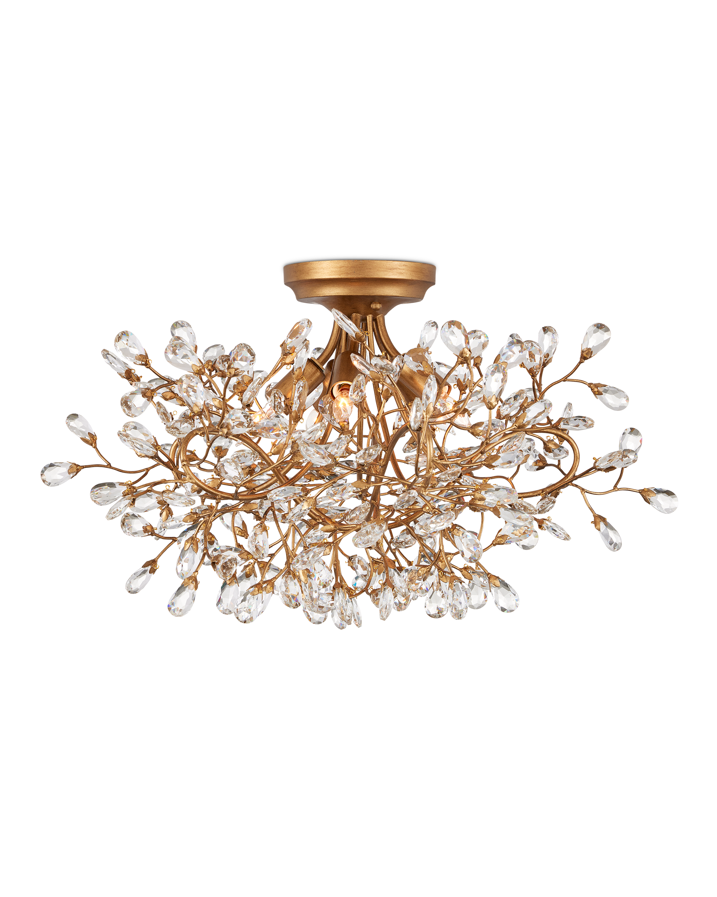 Crystal Bud Semi-Flush Mount