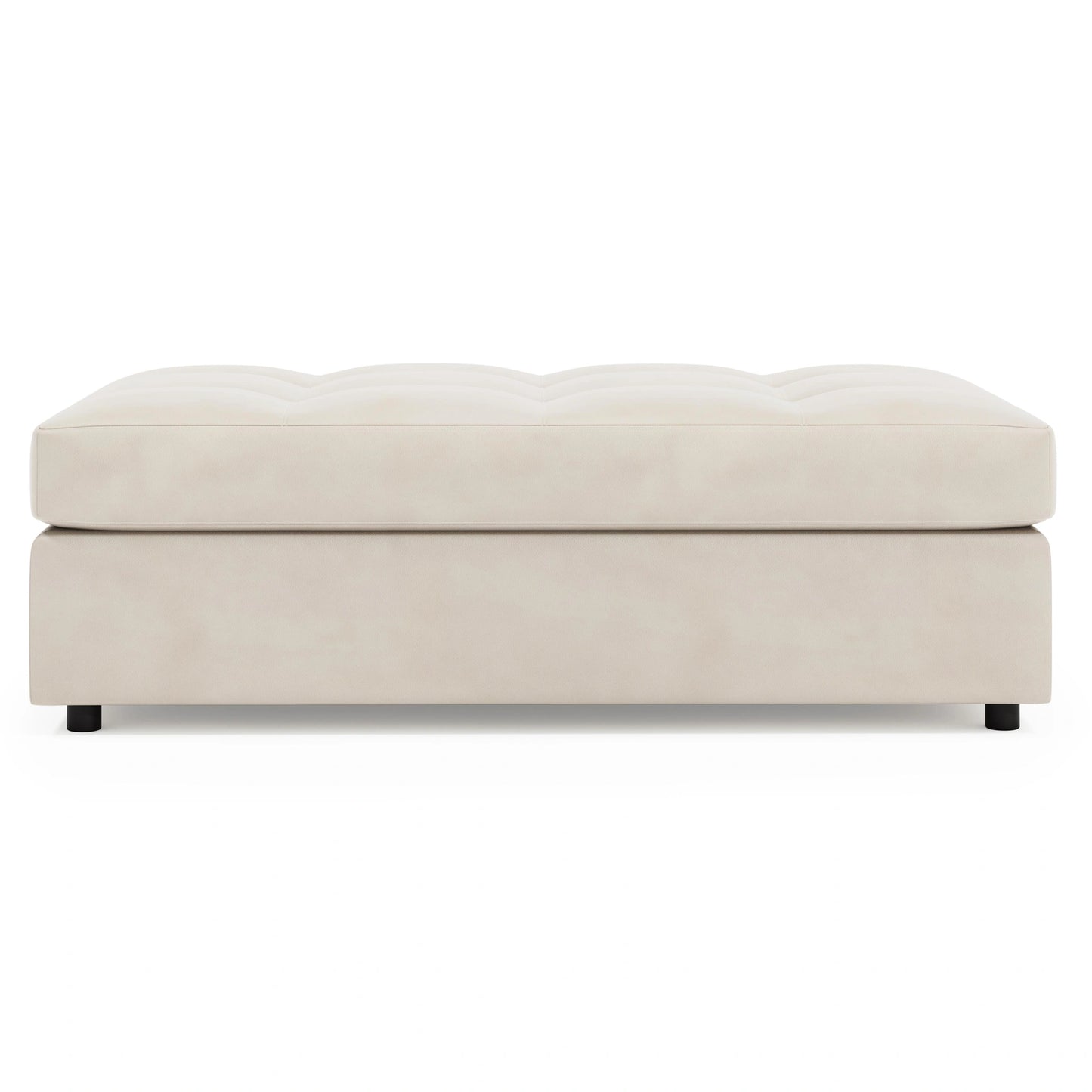 Nest Leather Ottoman