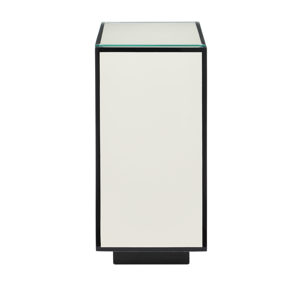 
                      
                        Ivory Lacquer Side Table
                      
                    